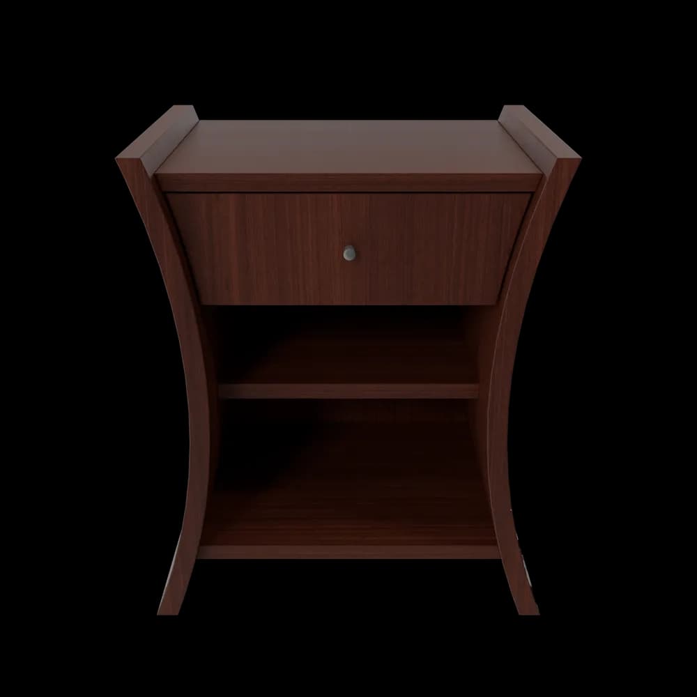 Bedside Table African Cherry product