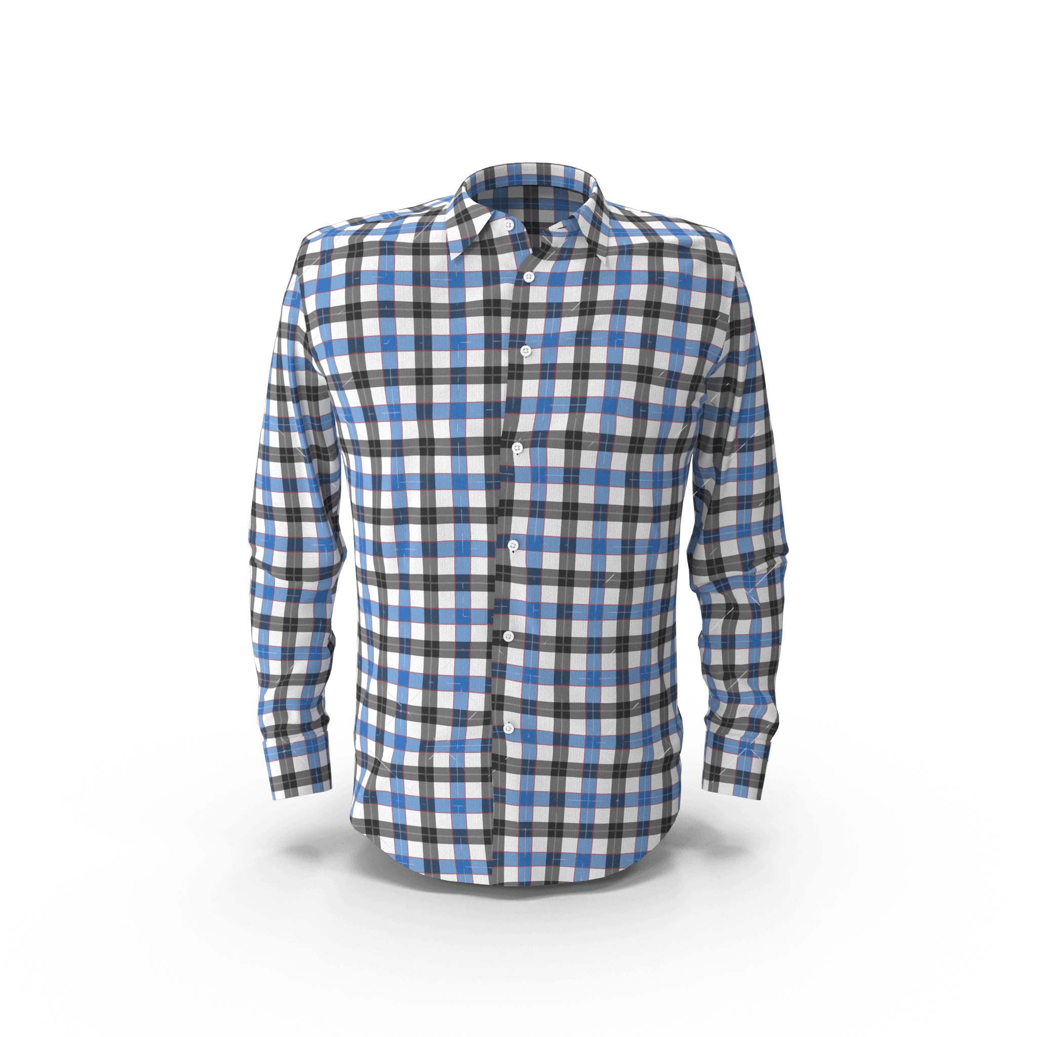 Blue & Black Check Shirt product