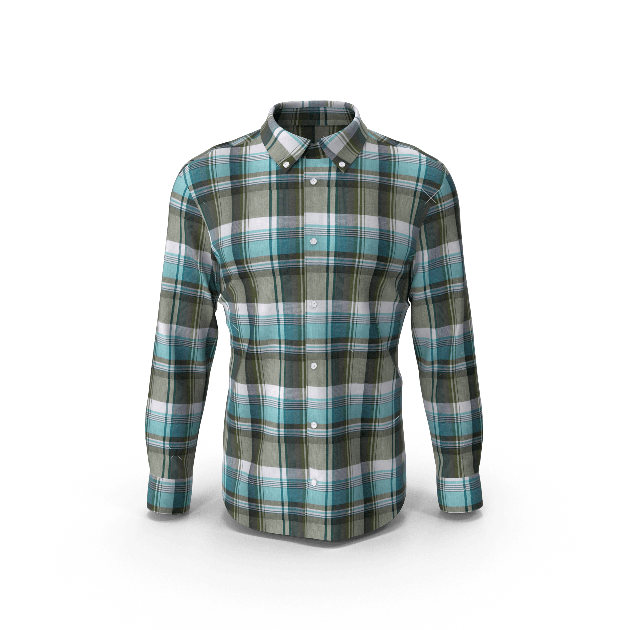 Men Check Shirt product