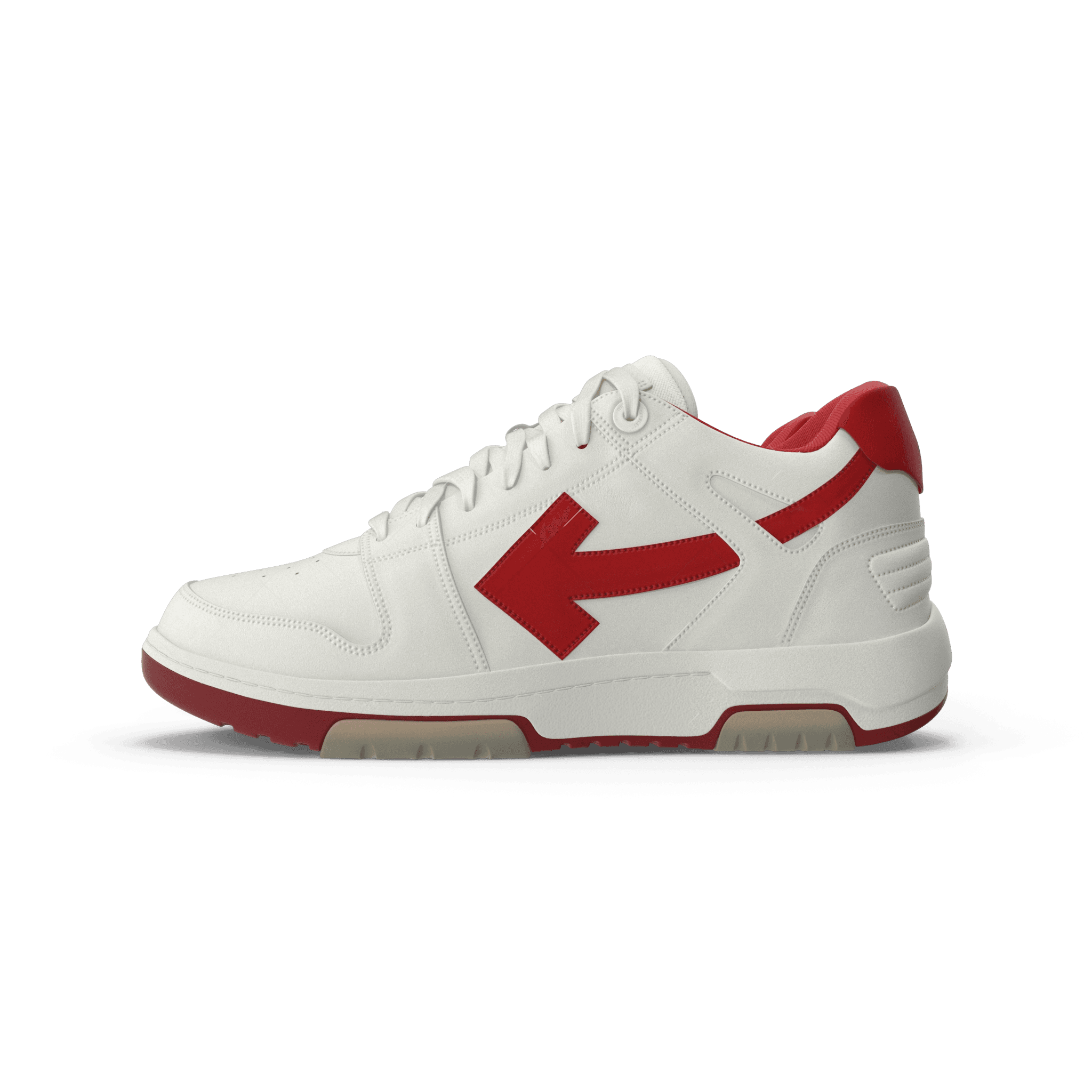 Sports Sneakers Off White & Red product